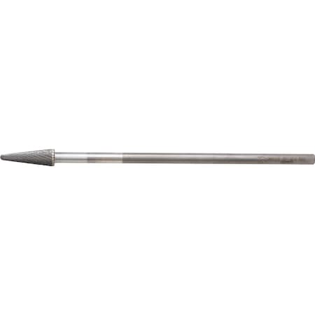 Pferd Carbide Bur - 14Deg Taper, DBL Cut - 3/8 x 1-1/16 x 1/4 Ext. Shank - SL-3L6 26222